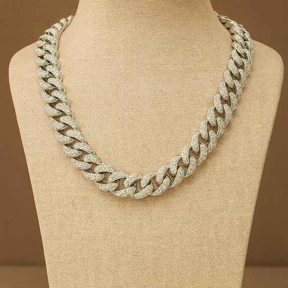 Cuban Link Chain Necklace for Men and Women - Picture 1 of 5